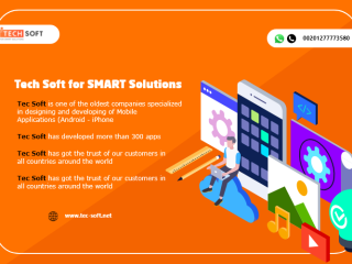 Mobile application development | website development | Tech Soft for SMART Solutions