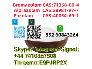 Bromazolam CAS:71368-80-4 Alprazolam CAS:28981-97-7 Etizolam CAS:40054-69-1 Skype/Telegram/Signal: +44 7410387508 Threema:E9PJRP2X