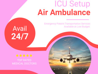 Pick Reliable Panchmukhi Air Ambulance in Patna with Specialized Medical Experts