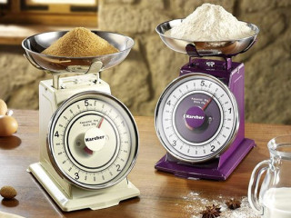 Durable kitchen weighing scales