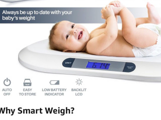 Affordable baby weighing scales of up to 25kg weight