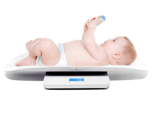 Health portable baby weighing scale with 10g divisions